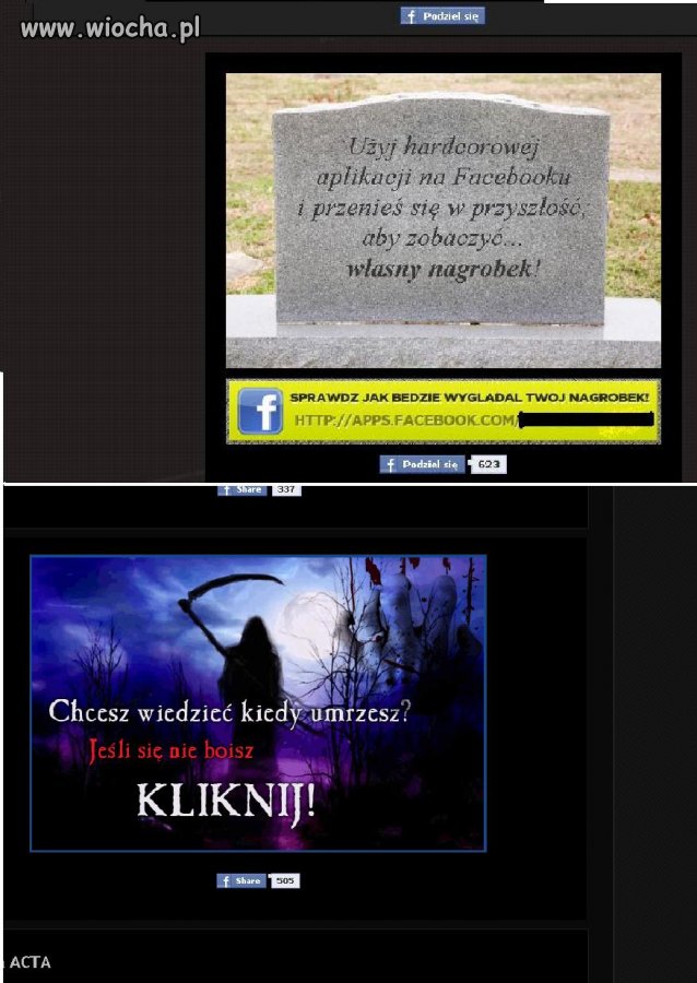 Niektóre reklamy w portalach: Mam wrażenie 