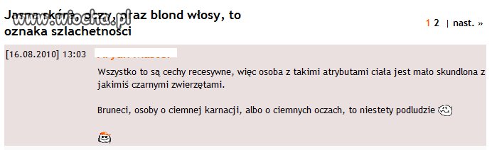 Karnacja a tolerancja