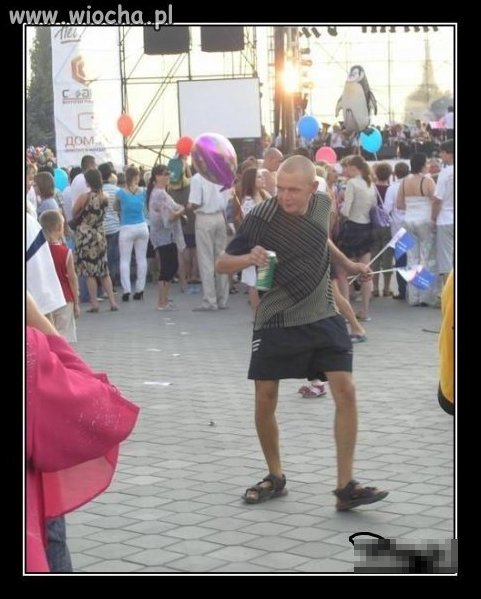 Taniec na festynie 