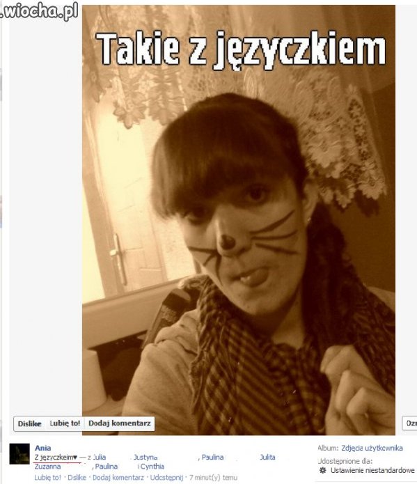 Takie tam z języczkiem