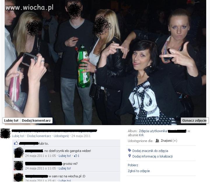 Elo gangsta na imprezie