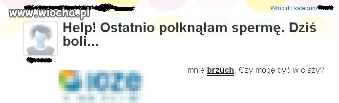 Dobre pytanie. Znacie odpowiedź?