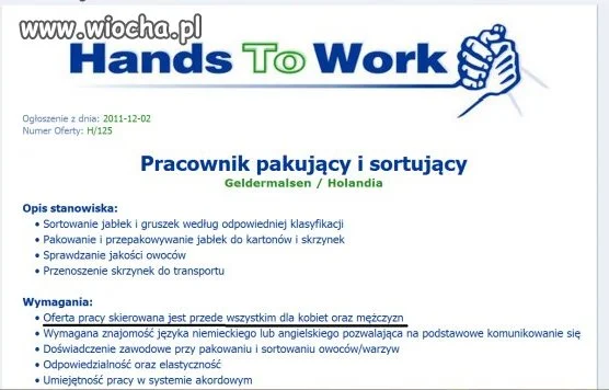 Nie spełniasz wymagań ?