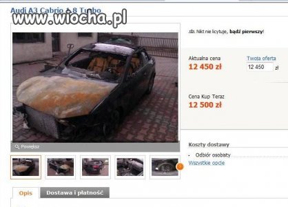 Auto w idealnym stanie