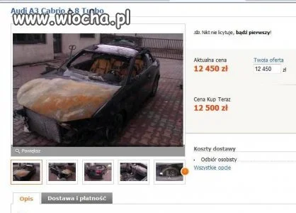 Auto w idealnym stanie