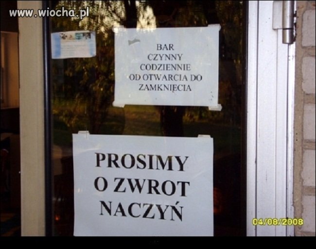 Czynne...
