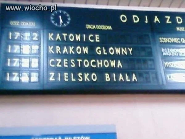 Bardzo wesoły pociąg  zilesko biała  