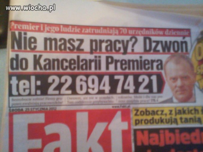 W Polsce nie ma bezrobocia
