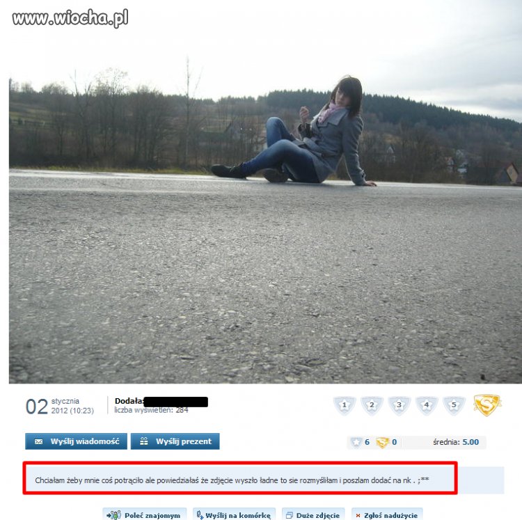 Nie dość że na środku drogi
