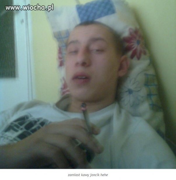 Musiał się pochwalić