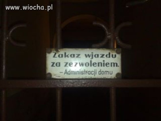 Zakaz wjazdu...