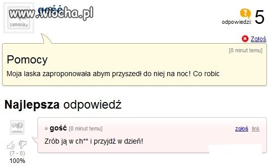 Szczera odpowiedź