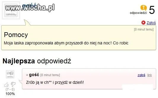 Szczera odpowiedź