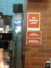 W restauracji  burger king Krk galeria ECE