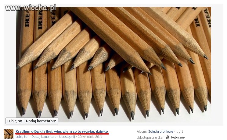 Ołówki z ikei