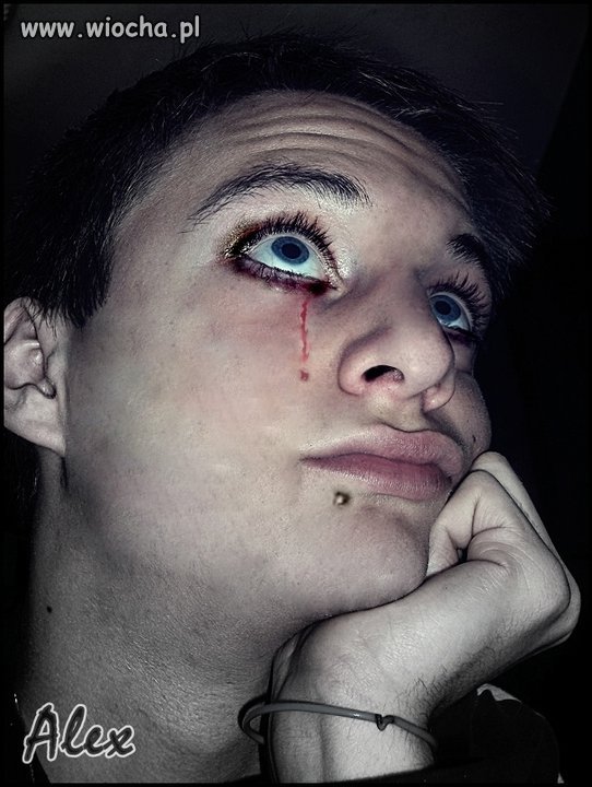 Pewny siebie "maczo"...