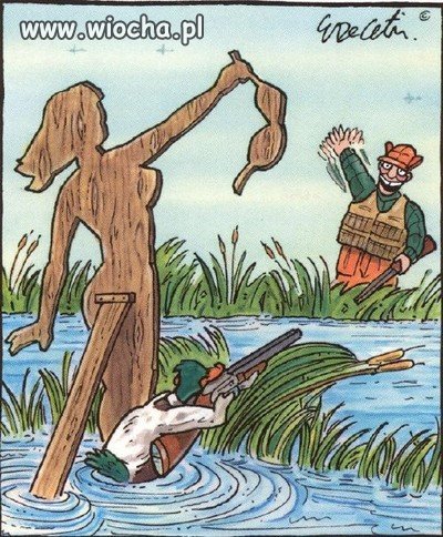 Teraz to kaczka poluje na człowieka 