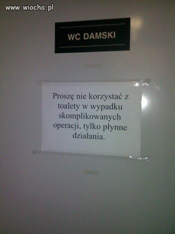 Drogie panie...