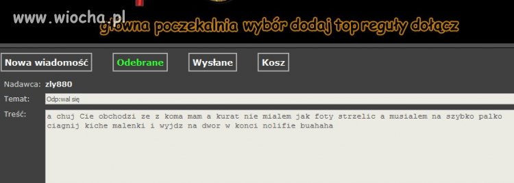 Facet ma 24 lata i napisał do mnie