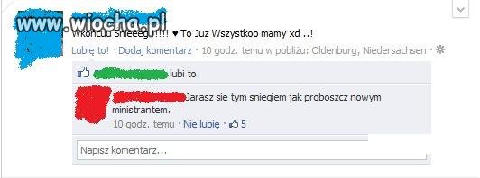 Śnieg...