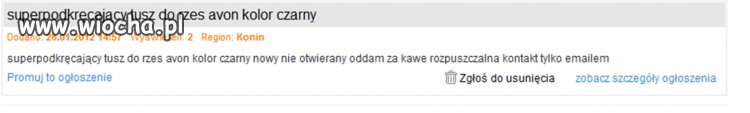 Czego ludzie nie wymyślą.