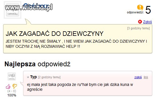 JAK ZAGADAĆ DO DZIEWCZYNY