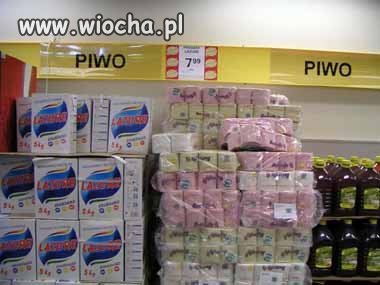 Piwo z bezdomki (Biedronki)
