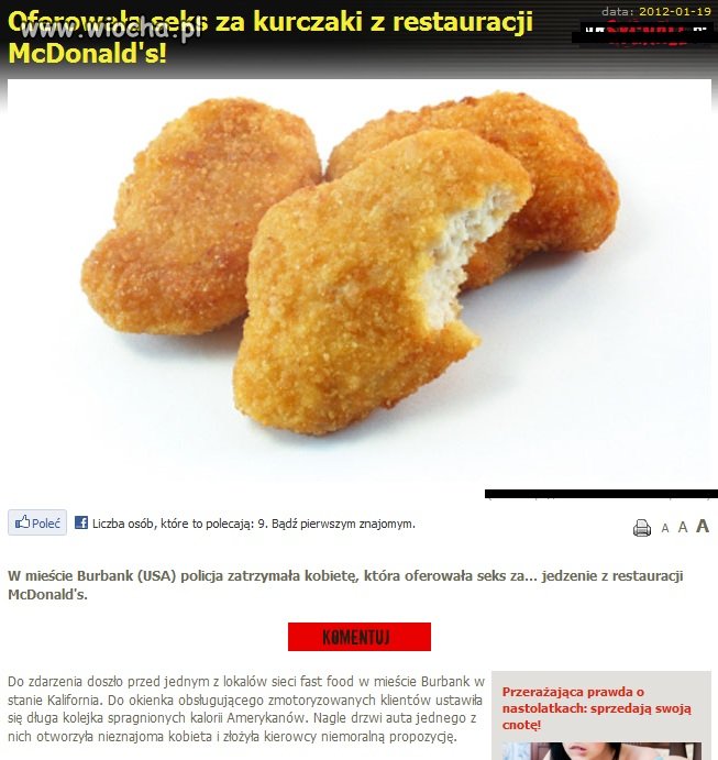 Głodny nie jesteś sobą...