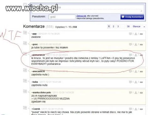 Komentarz pewnej ''pomarancy''