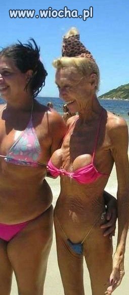 Bikini nie każdemu pasuje...