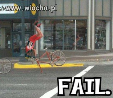 Chyba koło mi odpadło.