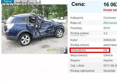 Uszkodzony?? NIEEE
