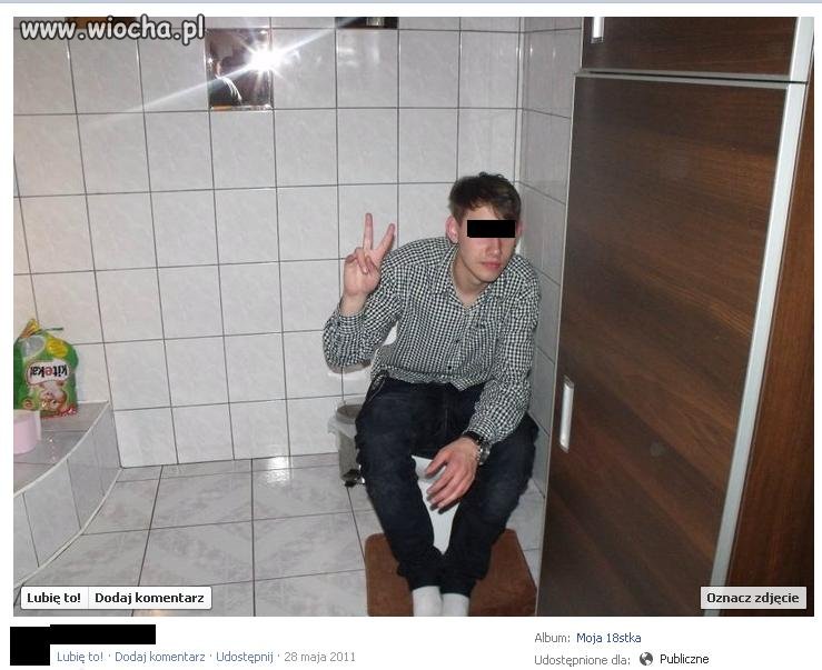 Z serii siedze na sedesie i