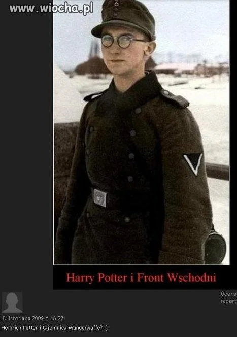 Harry Potter zaciągnął się do wojska