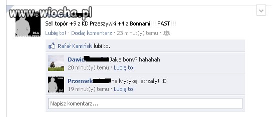 KUP SOBIE TOPÓR!