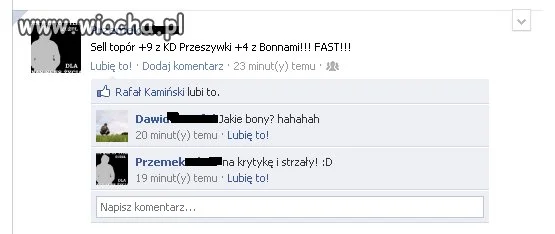 KUP SOBIE TOPÓR!