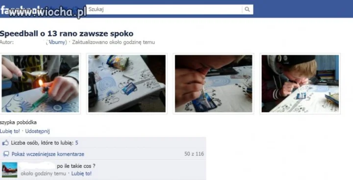 Podgrzewam jogurty i wciągam krechy z cukru