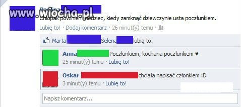 Bo chłopak powinien wiedzieć.