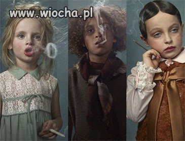 Szokująca kampania z palącymi dzieciakami!