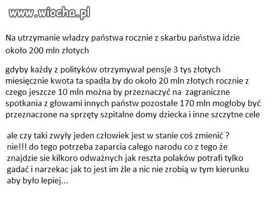 Jak byłoby pięknie...