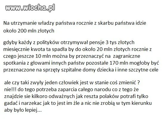 Jak byłoby pięknie...