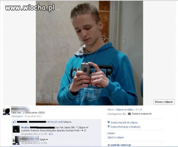 Takie tam z zaskoczenia.