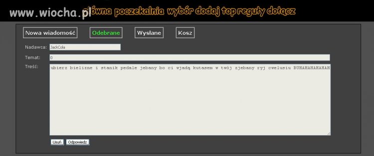 Przypadki JackaColi...lubi facetów w bieliźnie... 