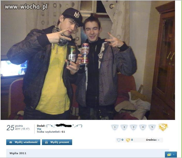 Nie ma to jak wigilia we dwoje 