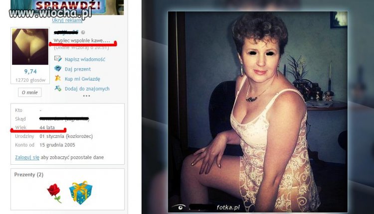 44-letnia w seksownej koszulce