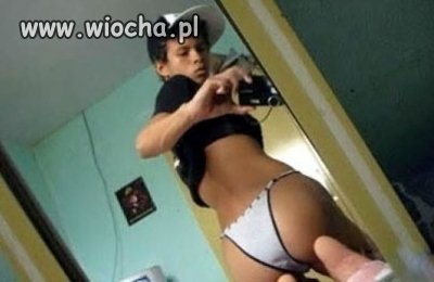 Ale jestem piękny w majtkach siostry