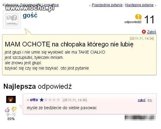 I człowiek ma całkowitą rację. 