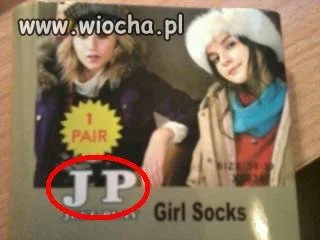I teraz to nawet są skarpeptki JP. 