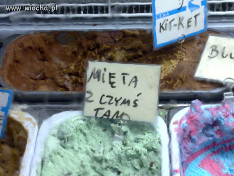 Mięta z czymś tam...