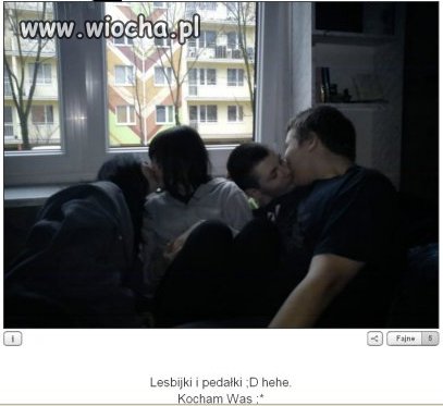 "lesbijki i pedałki "